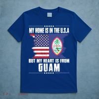 Guaian American Patriot Grown Proud Home Heart Usa Flag Gift T-Shirt thumb 5