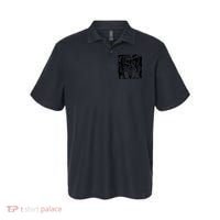Gun And Roses Skull Girl Polo thumb 0
