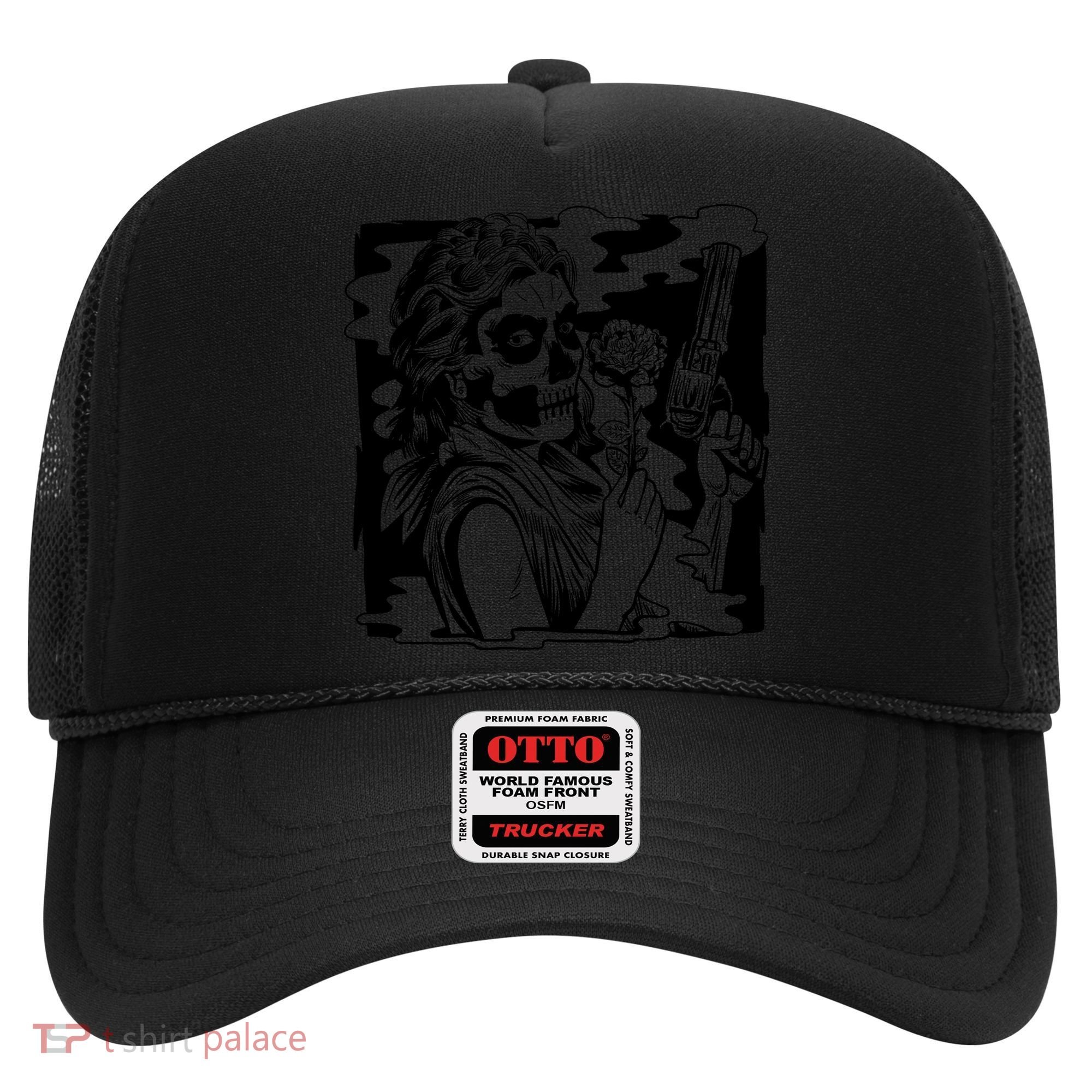 Gun And Roses Skull Girl Hat