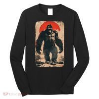Giant Ape Retro Rare Kaiju Long Sleeve Shirt thumb 0