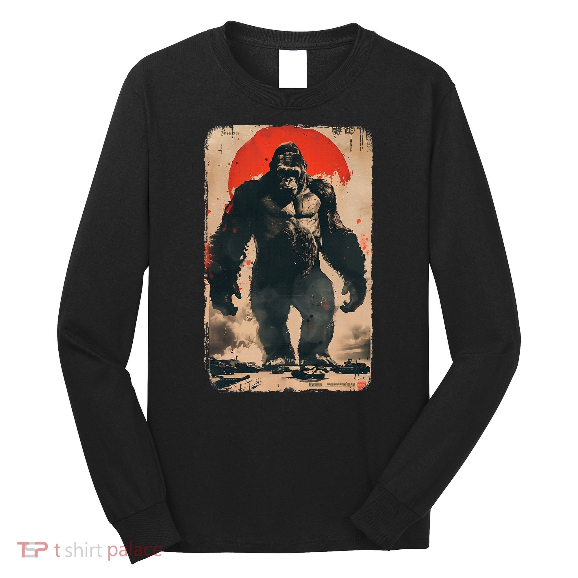 Giant Ape Retro Rare Kaiju Long Sleeve Shirt