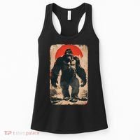 Giant Ape Retro Rare Kaiju Women's Tank Top thumb 0