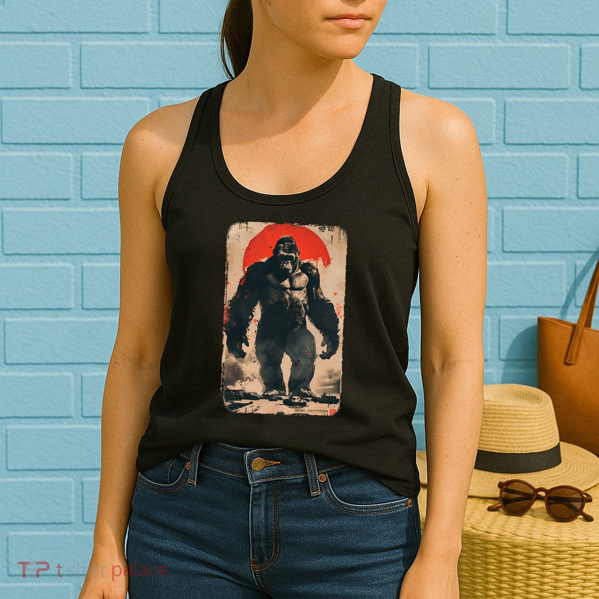 Giant Ape Retro Rare Kaiju Women's Tank Top