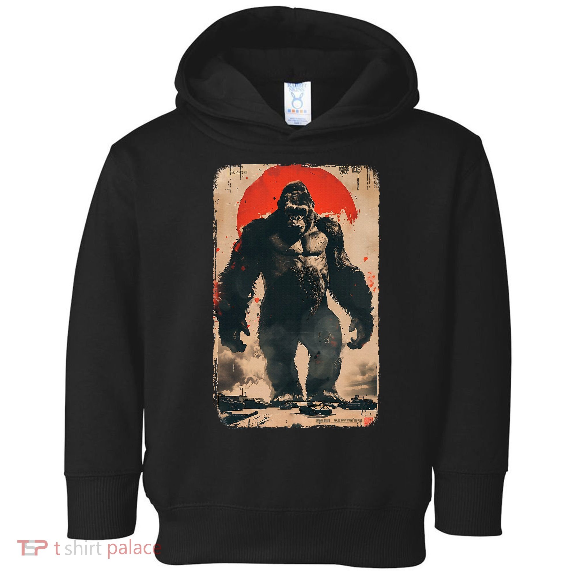Giant Ape Retro Rare Kaiju Toddler Hoodie