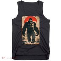 Giant Ape Retro Rare Kaiju Tank Top thumb 0