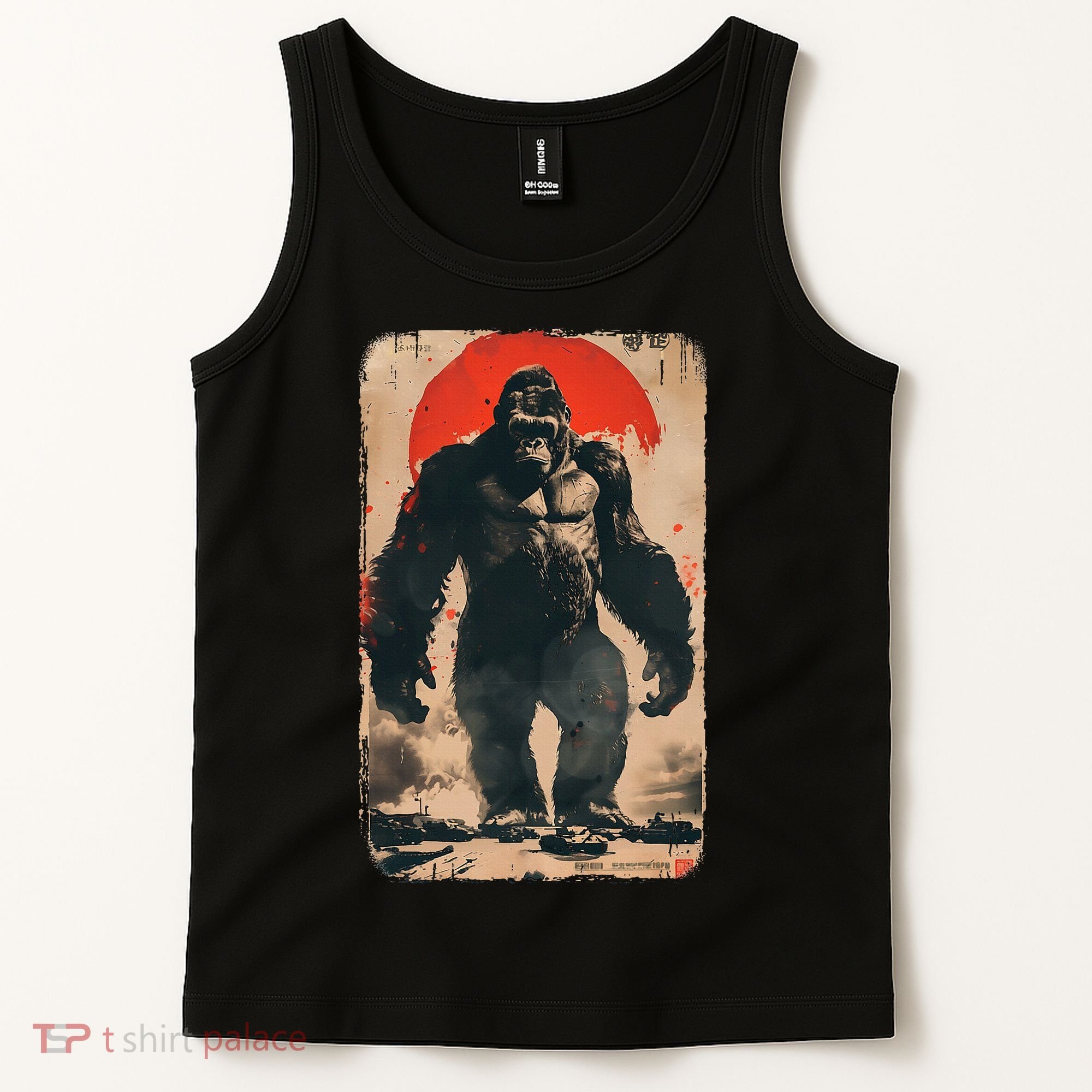 Giant Ape Retro Rare Kaiju Tank Top