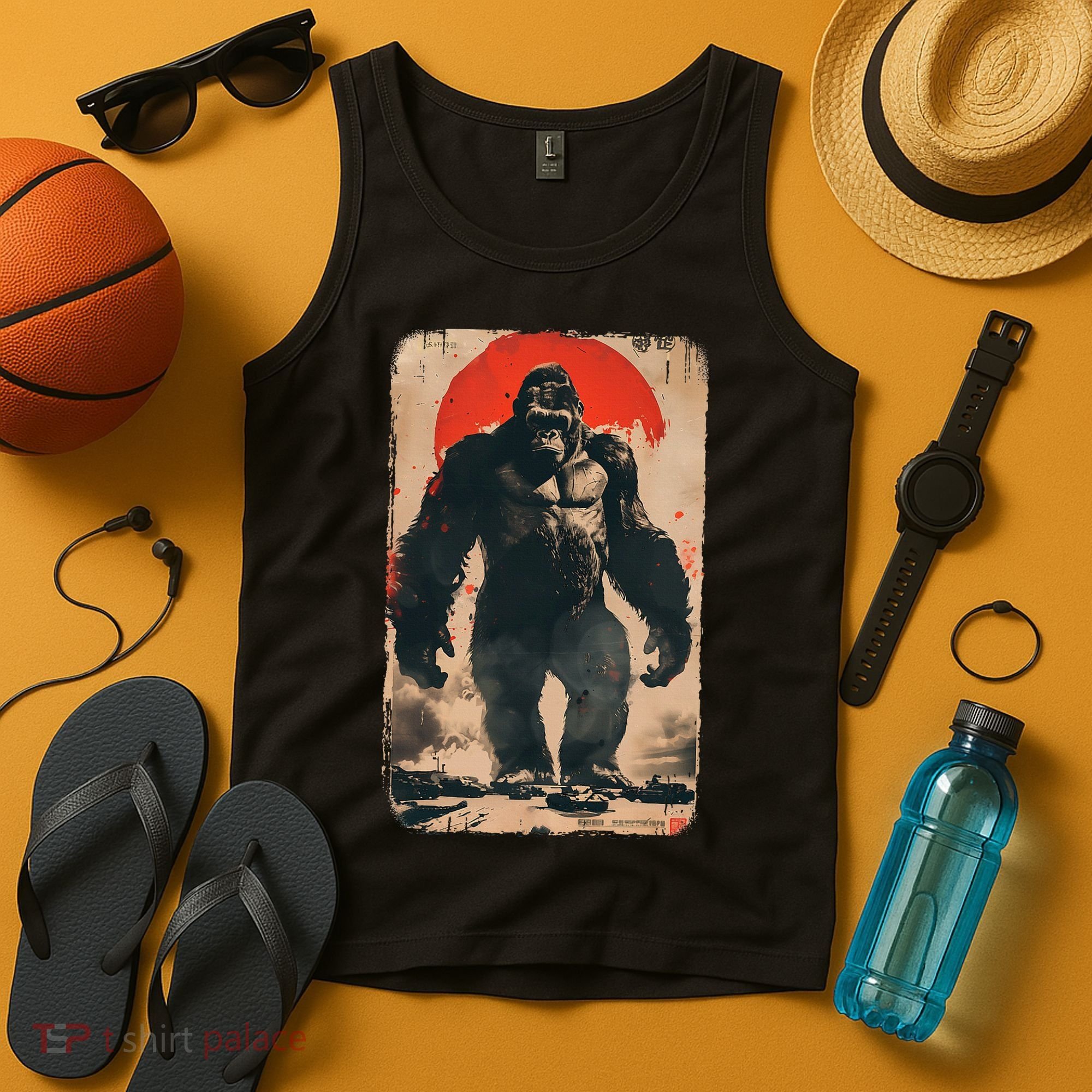 Giant Ape Retro Rare Kaiju Tank Top