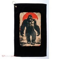 Giant Ape Retro Rare Kaiju Golf Towel thumb 0