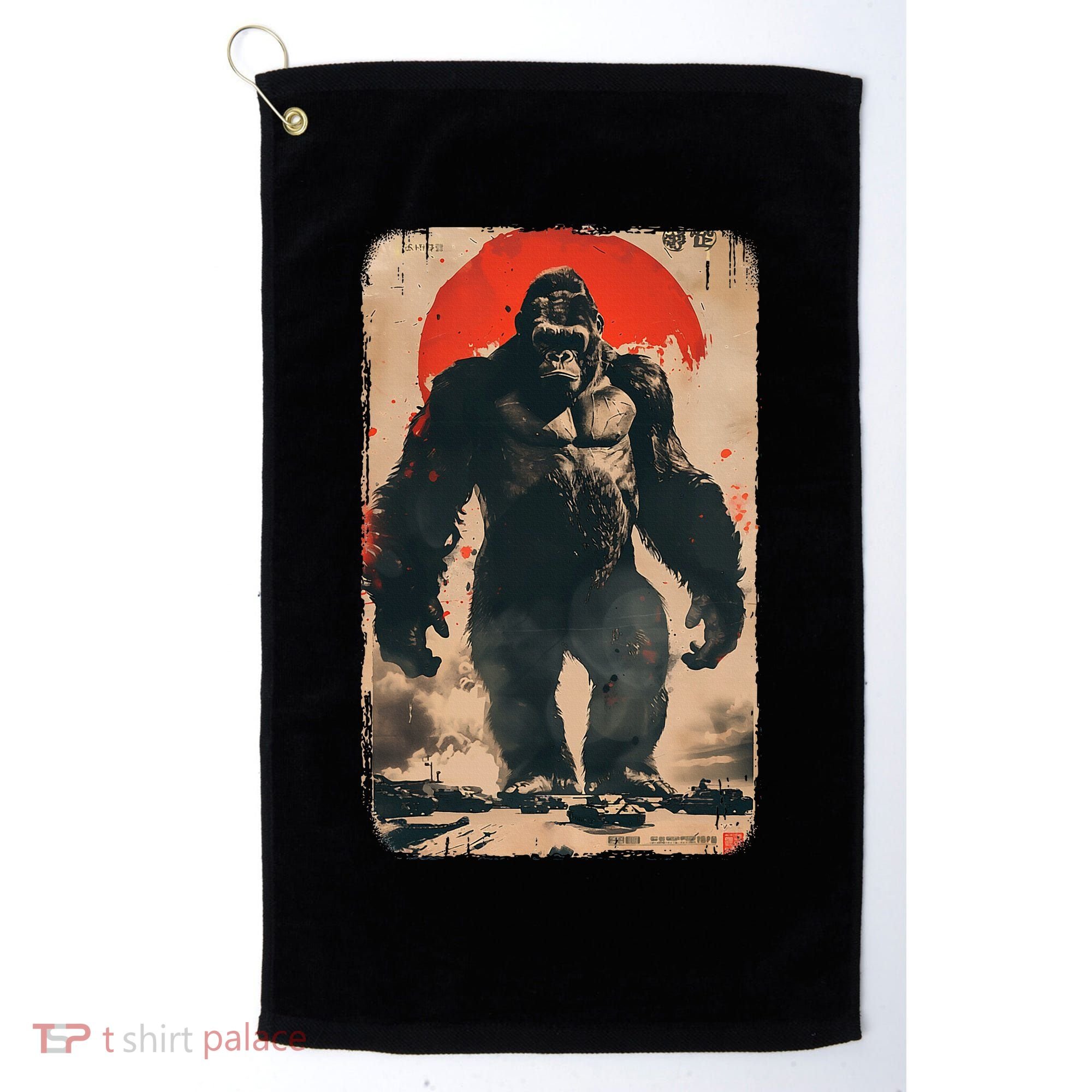 Giant Ape Retro Rare Kaiju Golf Towel