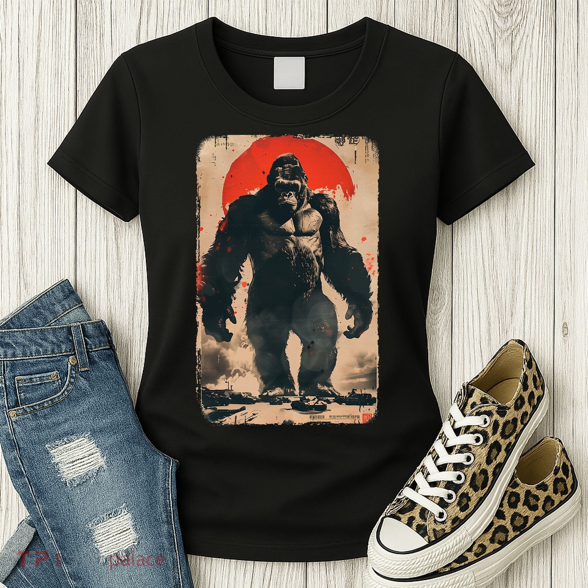 Giant Ape Retro Rare Kaiju Women's T-Shirt