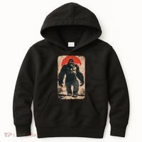Giant Ape Retro Rare Kaiju Kids Hoodie thumb 0