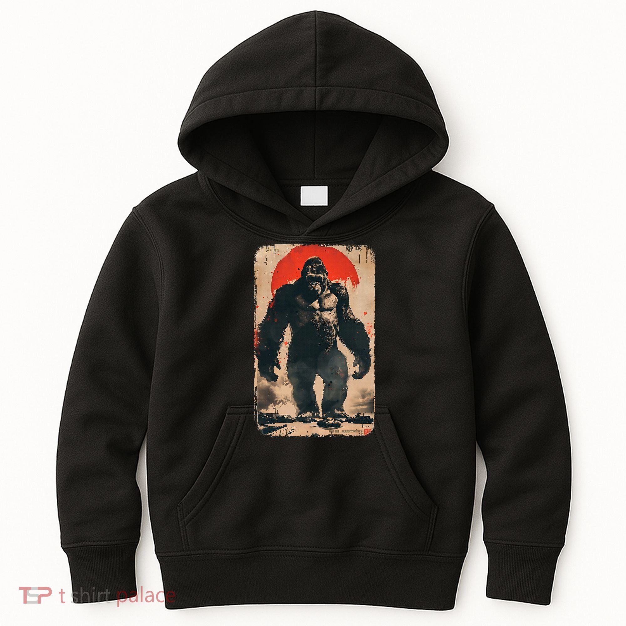Giant Ape Retro Rare Kaiju Kids Hoodie