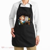 Genius At Rest Funny Apron thumb 2