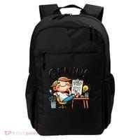 Genius At Rest Funny Backpack thumb 0