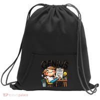 Genius At Rest Funny Sweatshirt Cinch Pack Bag thumb 0