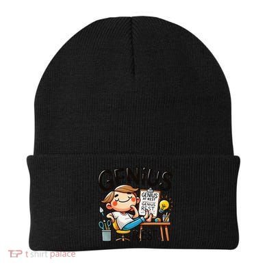 Genius At Rest Funny Beanie