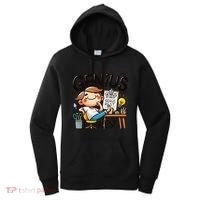 Genius At Rest Funny Women's Hoodie thumb 0
