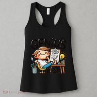 Genius At Rest Funny Women's Tank Top thumb 3