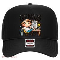 Genius At Rest Funny Hat thumb 0