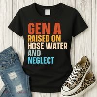 Gen A Raised On Hose Water And Neglect Women's T-Shirt thumb 3