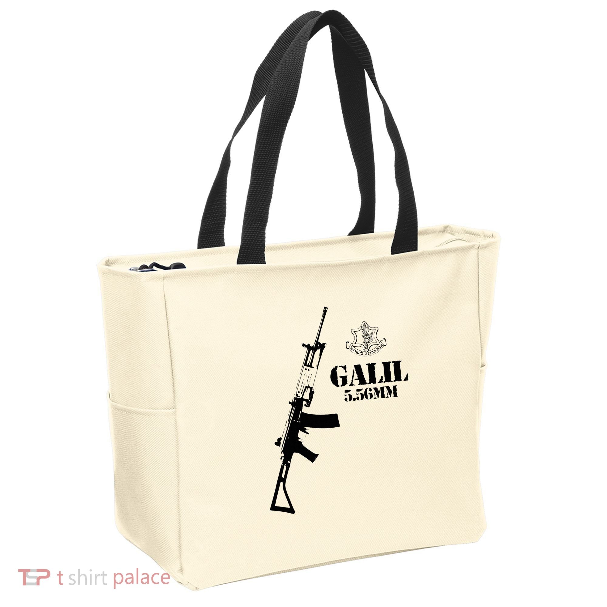Galil Assault Rifle 5.56 Idf Tote Bag