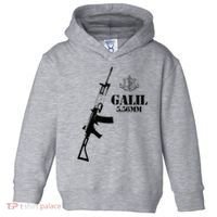 Galil Assault Rifle 5.56 Idf Toddler Hoodie thumb 0