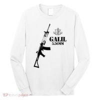 Galil Assault Rifle 5.56 Idf Long Sleeve Shirt thumb 0