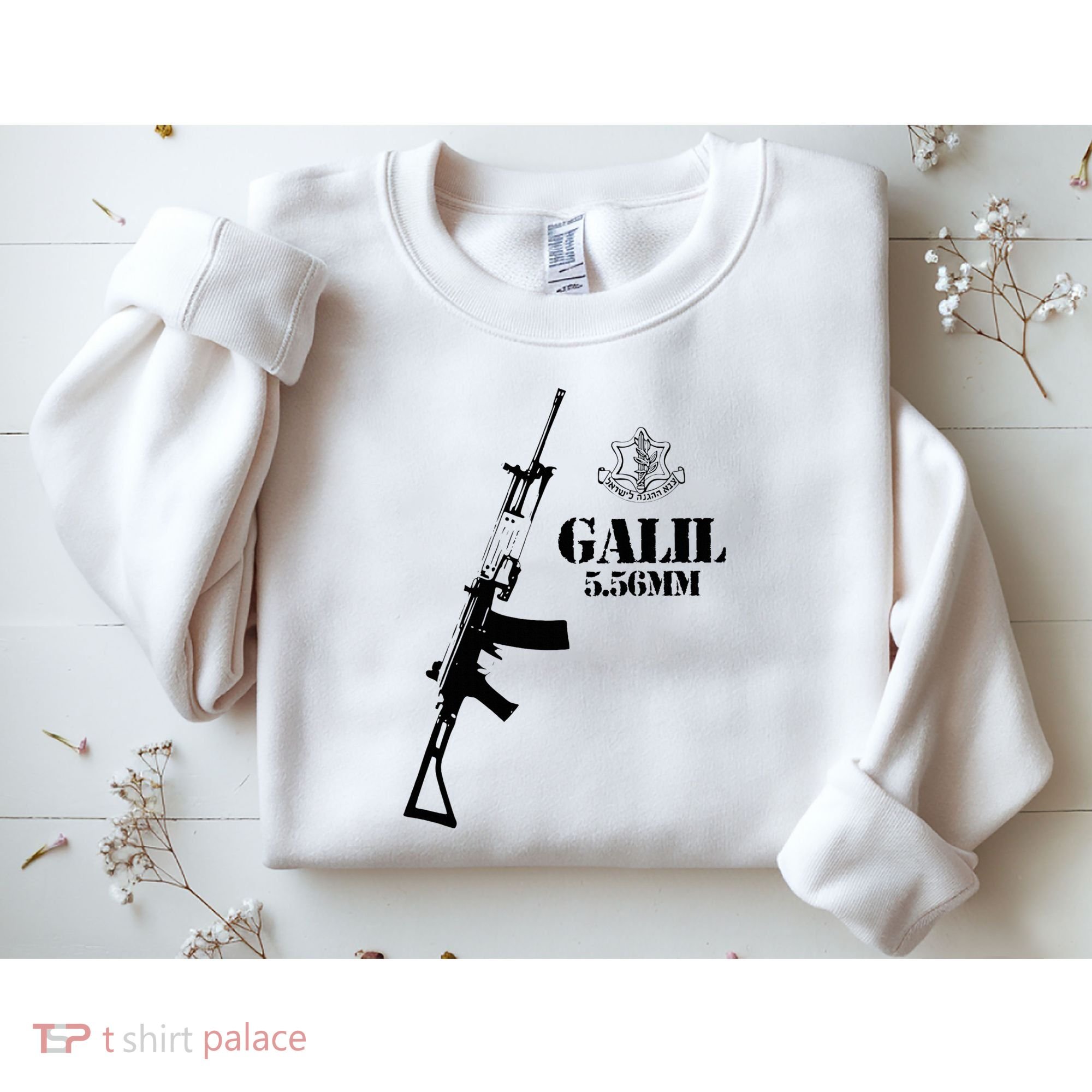 Galil Assault Rifle 5.56 Idf Sweatshirt