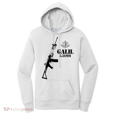 Galil Assault Rifle 5.56 Idf Women's Hoodie