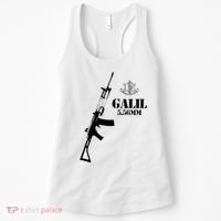 Galil Assault Rifle 5.56 Idf Women's Tank Top thumb 0
