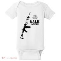 Galil Assault Rifle 5.56 Idf Baby Bodysuit thumb 0