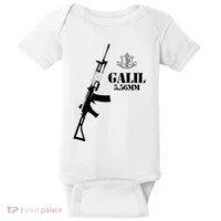 Galil Assault Rifle 5.56 Idf Baby Bodysuit thumb 0