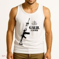 Galil Assault Rifle 5.56 Idf Tank Top thumb 3