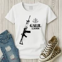 Galil Assault Rifle 5.56 Idf Women's T-Shirt thumb 3
