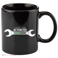 Garage Mode Activated Funny Mechanic 11oz C Handle Ceramic Mug thumb 0