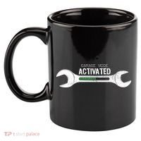 Garage Mode Activated Funny Mechanic 11oz C Handle Ceramic Mug thumb 2