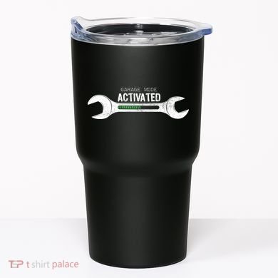Garage Mode Activated Funny Mechanic Tumbler
