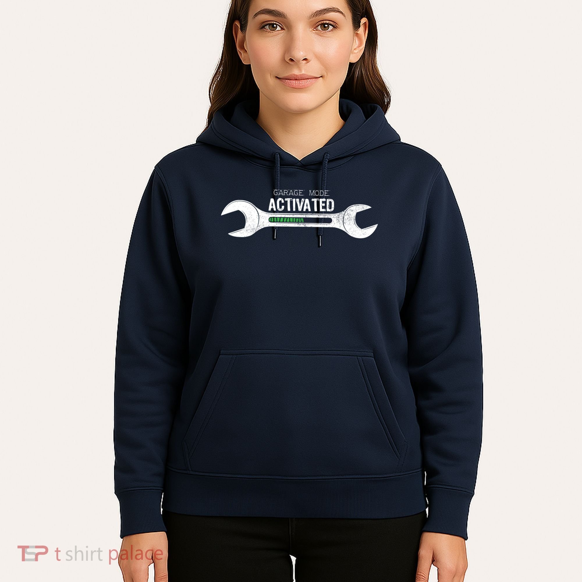 Garage Mode Activated Funny Mechanic Hoodie