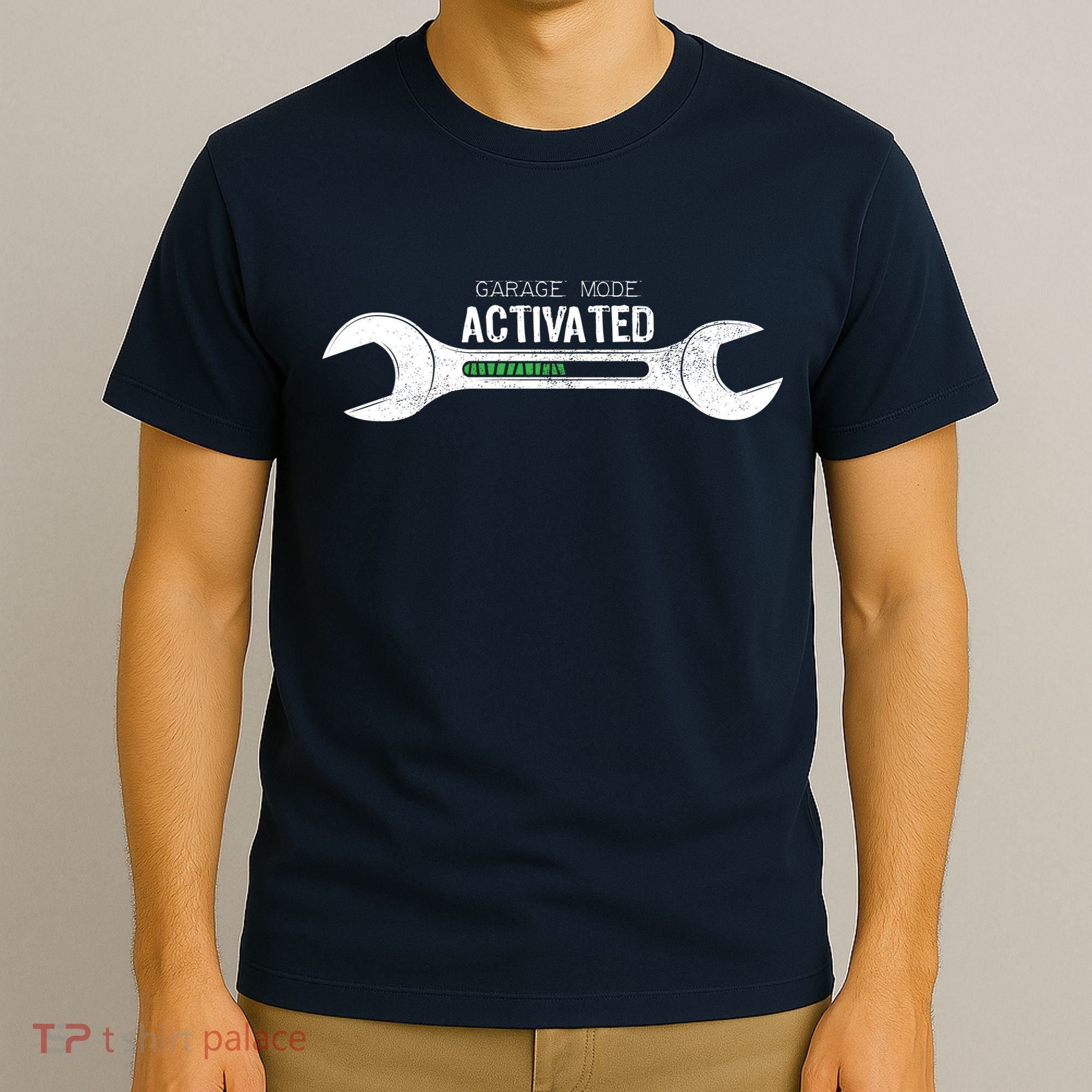 Garage Mode Activated Funny Mechanic T-Shirt