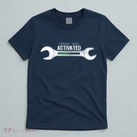 Garage Mode Activated Funny Mechanic T-Shirt thumb 5