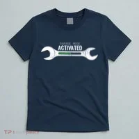 Garage Mode Activated Funny Mechanic T-Shirt thumb 5