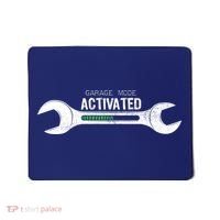 Garage Mode Activated Funny Mechanic Mousepad thumb 0