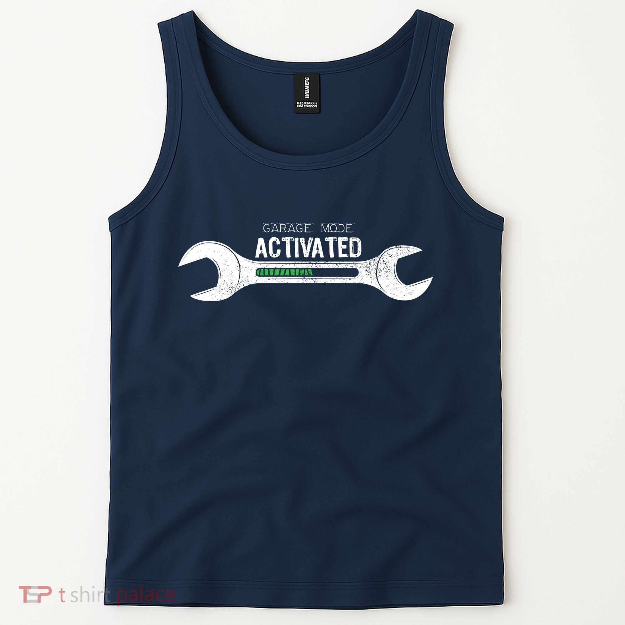 Garage Mode Activated Funny Mechanic Tank Top