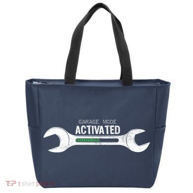 Garage Mode Activated Funny Mechanic Tote Bag