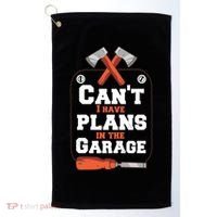 Garage Plans Golf Towel thumb 0