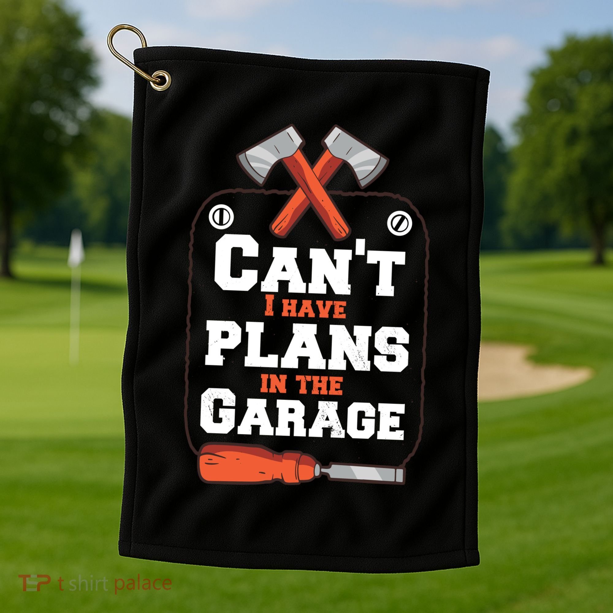 Garage Plans Golf Towel