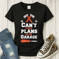 Garage Plans Women's T-Shirt thumb 3