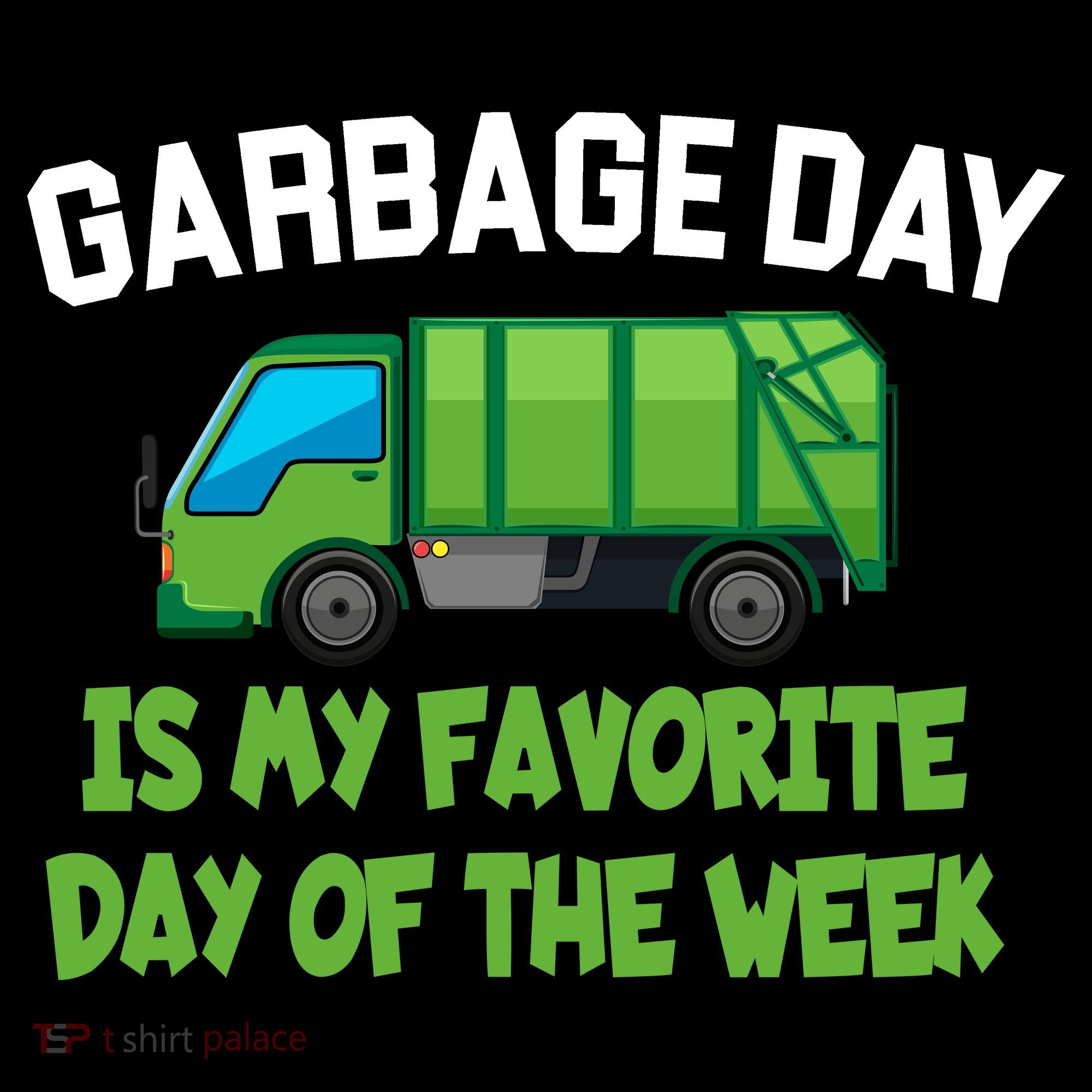Garbage Day Is My favorite Day Kids Sweatshirt