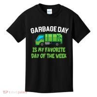 Garbage Day Is My favorite Day Kids T-Shirt thumb 0
