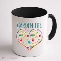 Garden Life Doodle Coffee Mug thumb 1